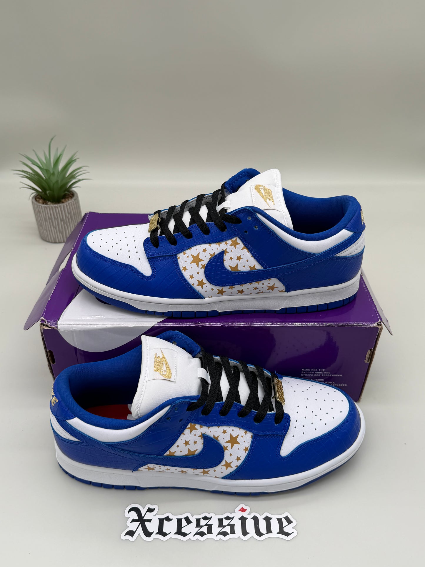 Nike SB Dunk Low Supreme Hyper Royal