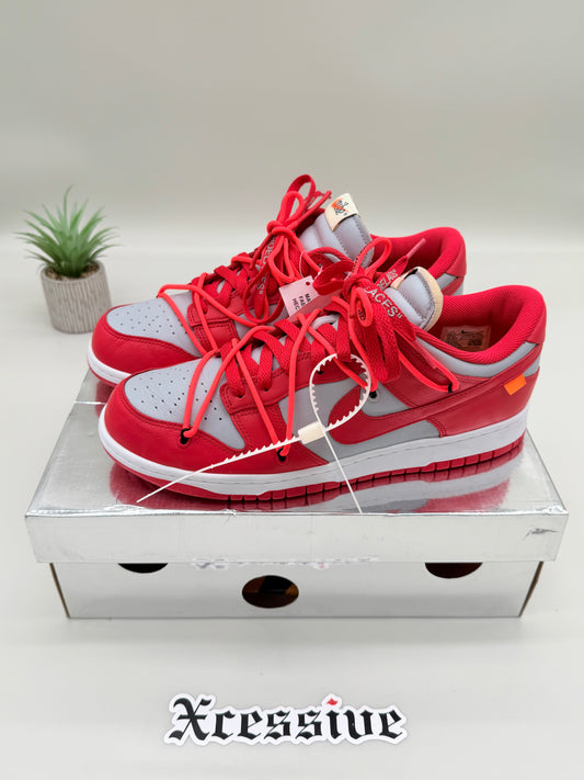 Off-White Nike Dunk Low University Red