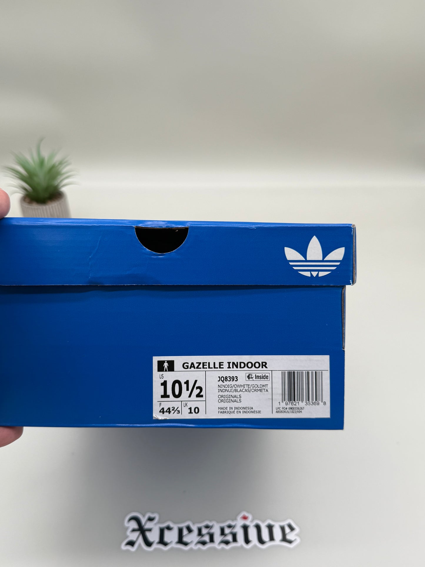 adidas Gazelle Indoor Indigo Blue