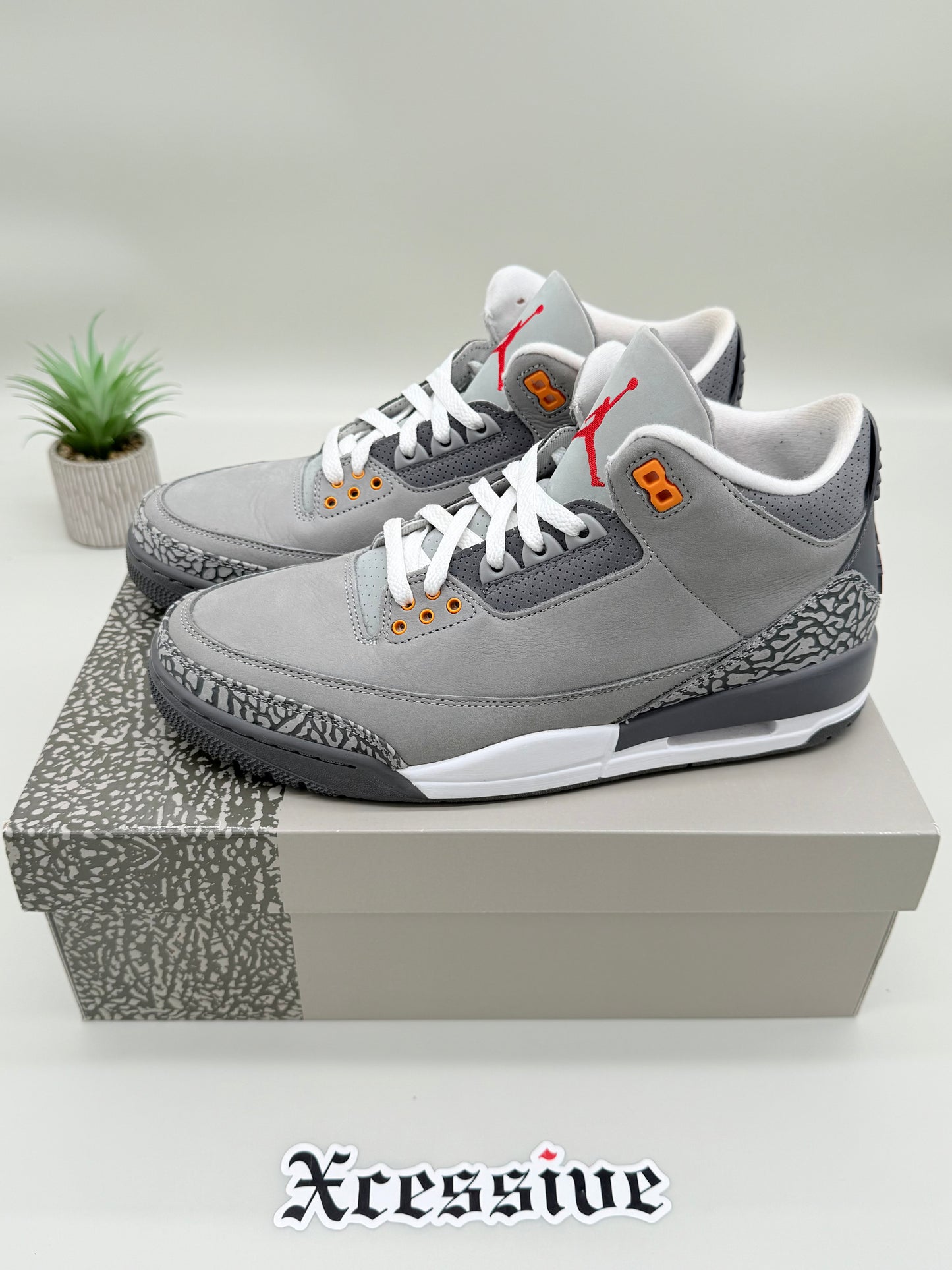 Jordan 3 Cool Grey
