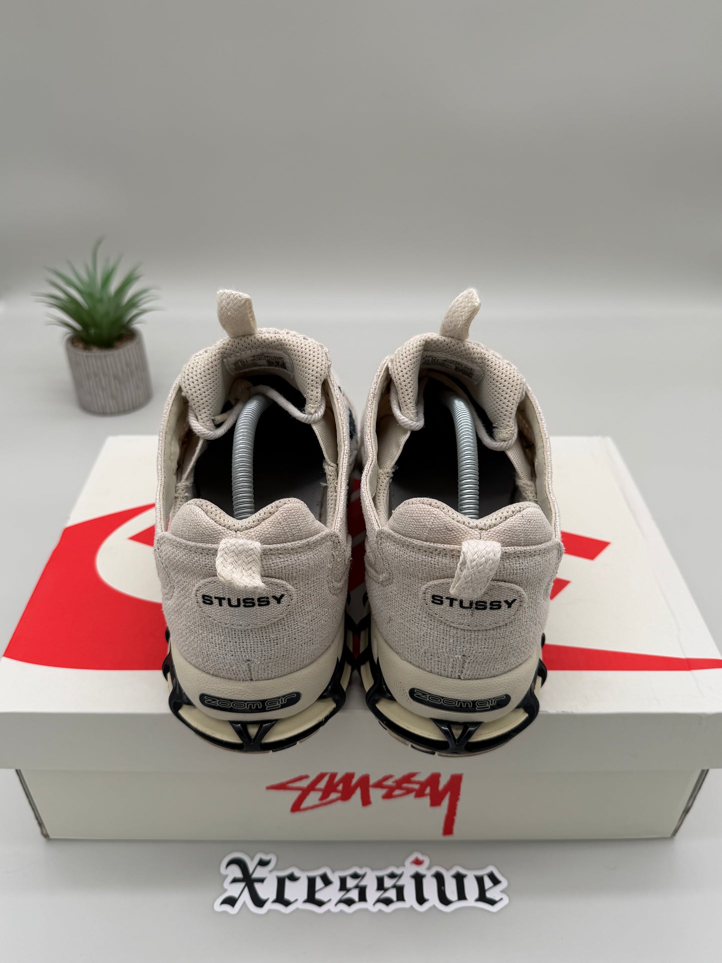 Nike Air Zoom Spiridon Cage 2 Stussy Fossil