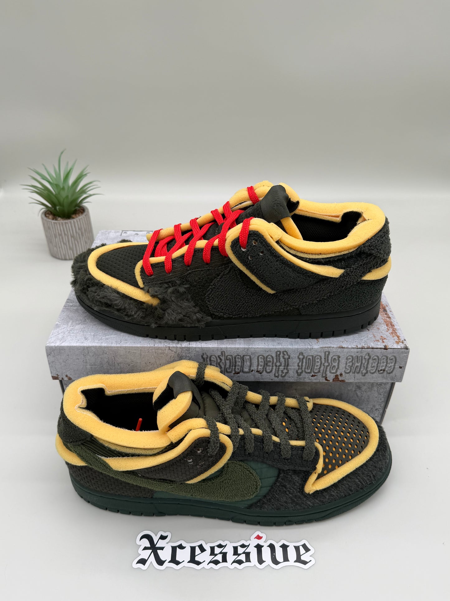Nike Dunk Low CPFM Swamp Sponge Sequoia