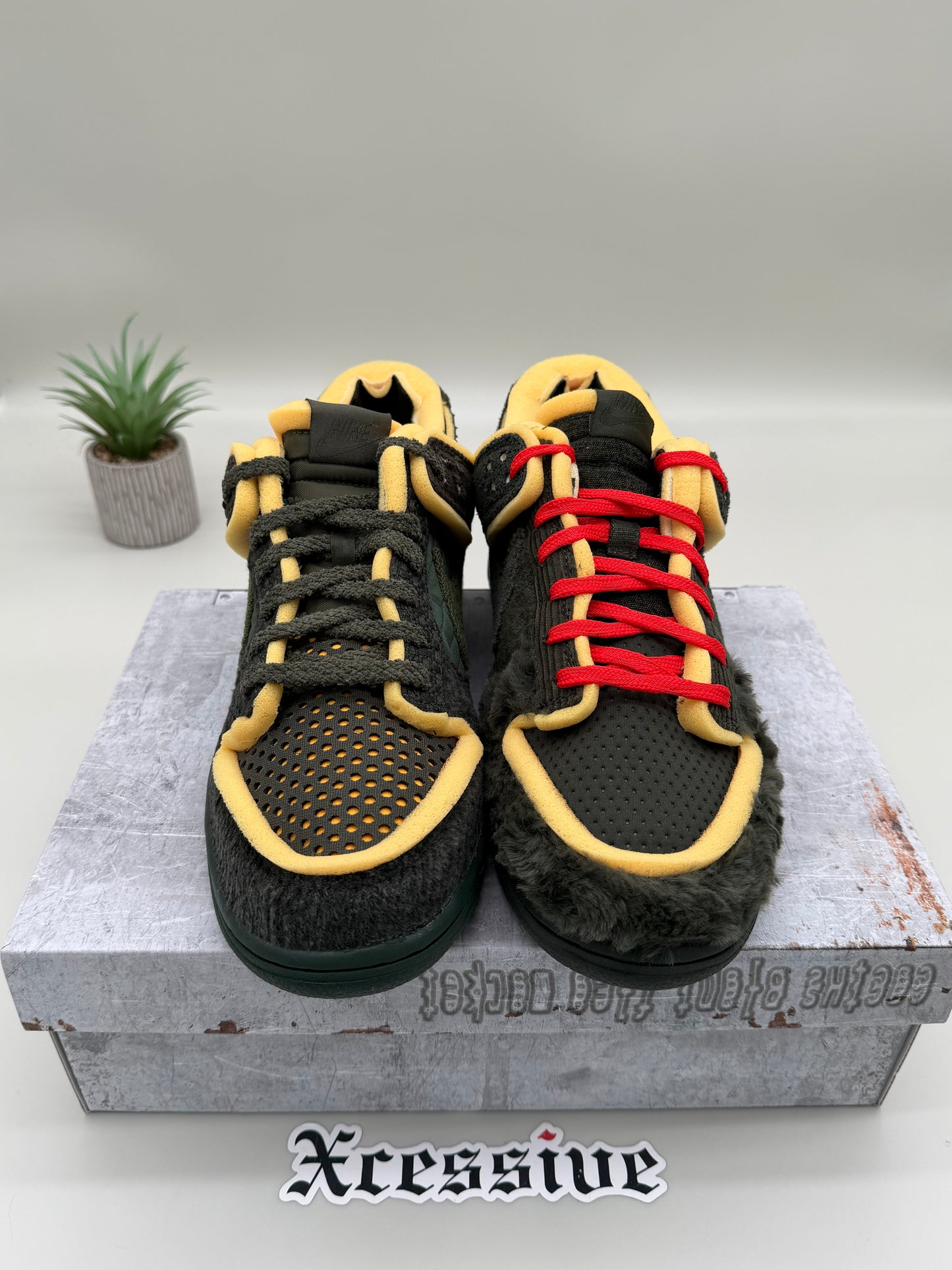 Nike Dunk Low CPFM Swamp Sponge Sequoia