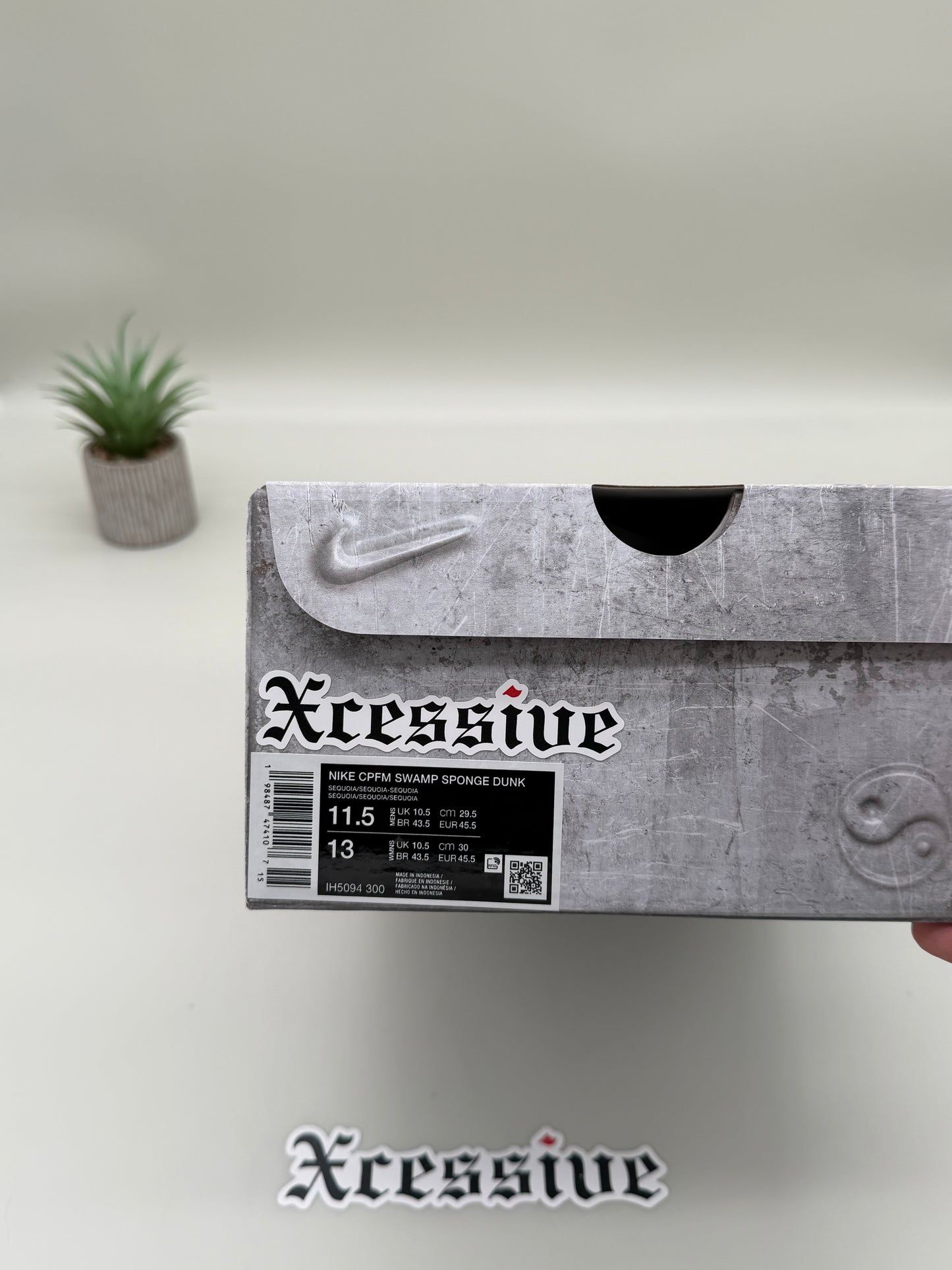 Nike Dunk Low CPFM Swamp Sponge Sequoia