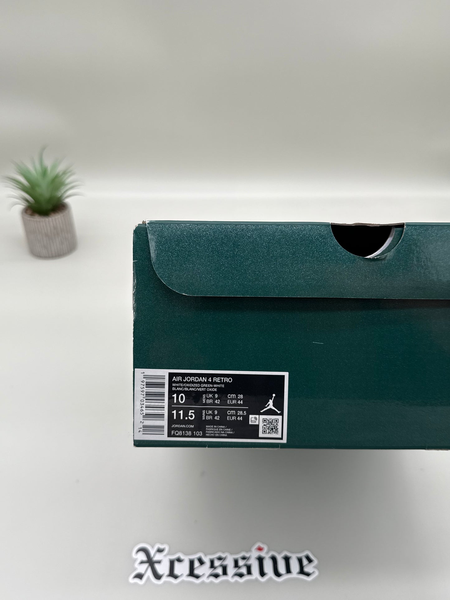 Jordan 4 Oxidized Green