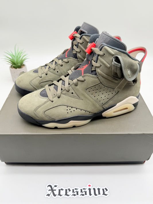 Jordan 6 Travis Scott Olive