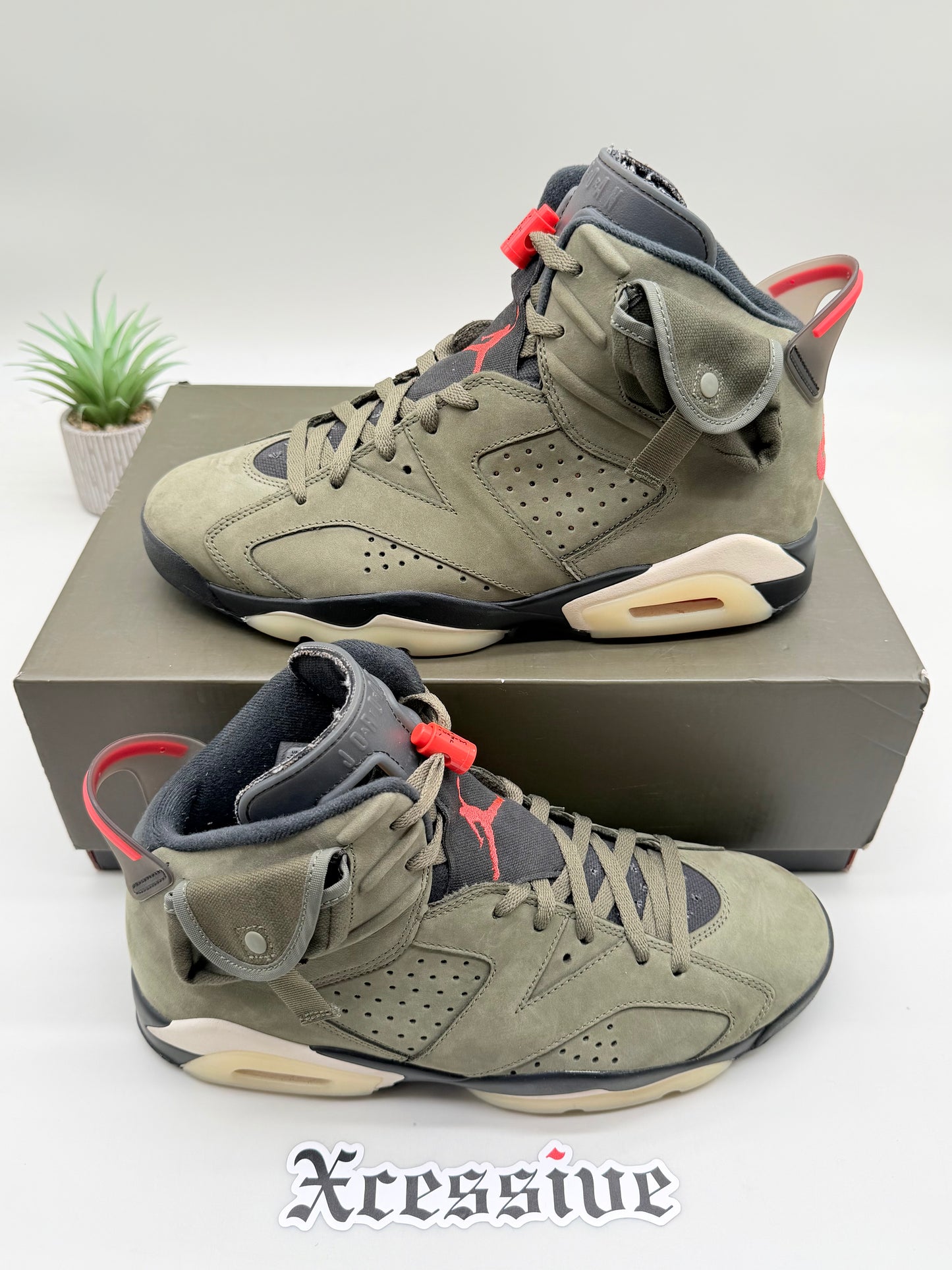 Jordan 6 Travis Scott Olive