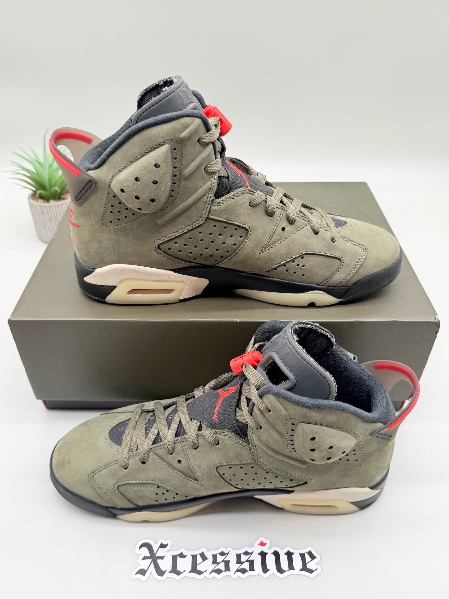 Jordan 6 Travis Scott Olive