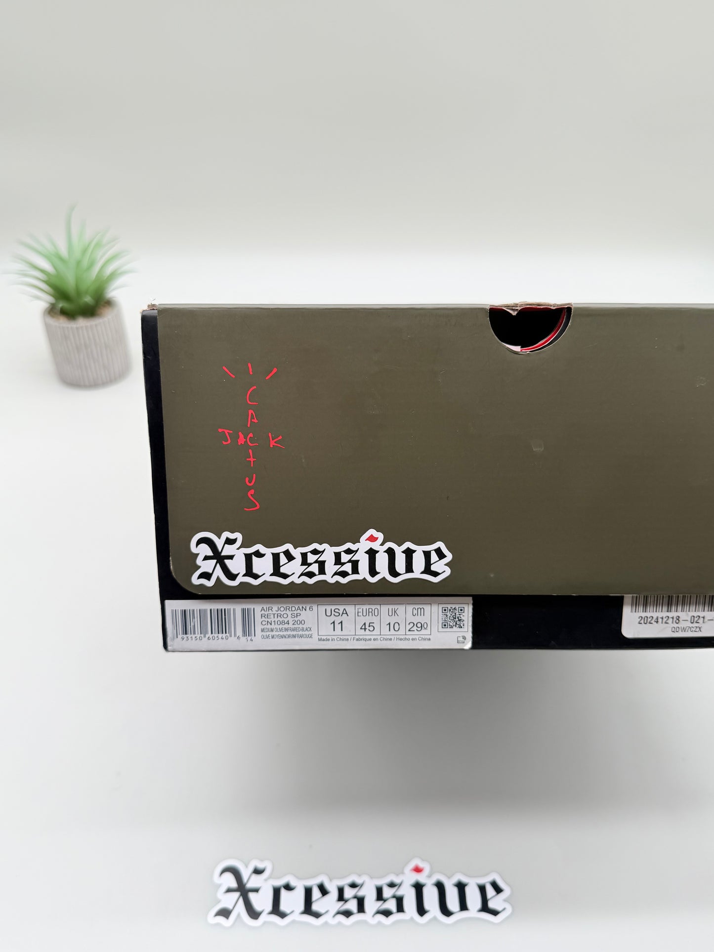 Jordan 6 Travis Scott Olive