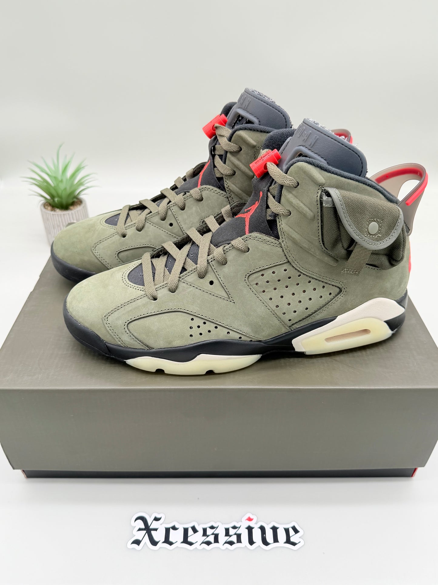 Jordan 6 Travis Scott Olive