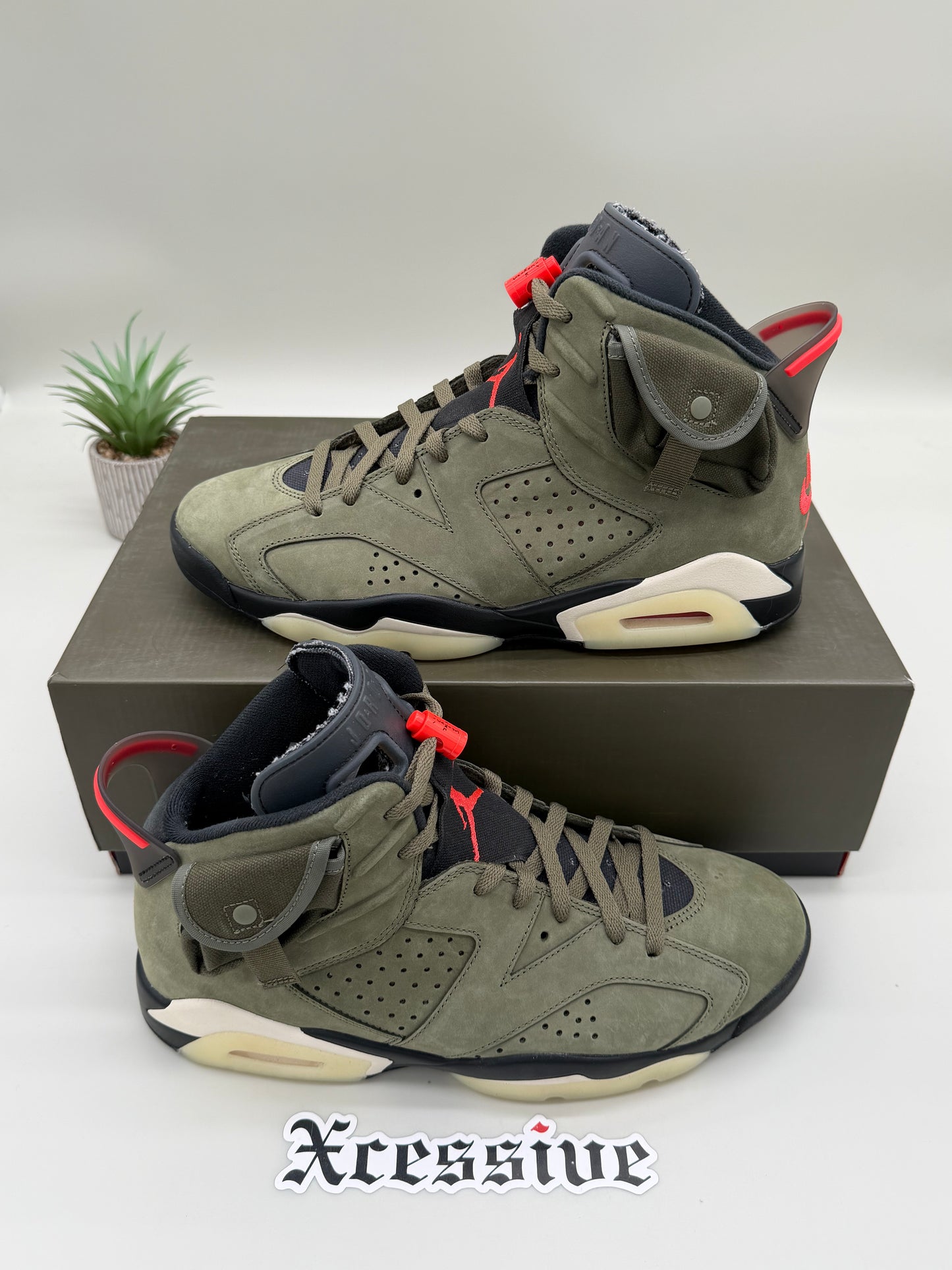 Jordan 6 Travis Scott Olive