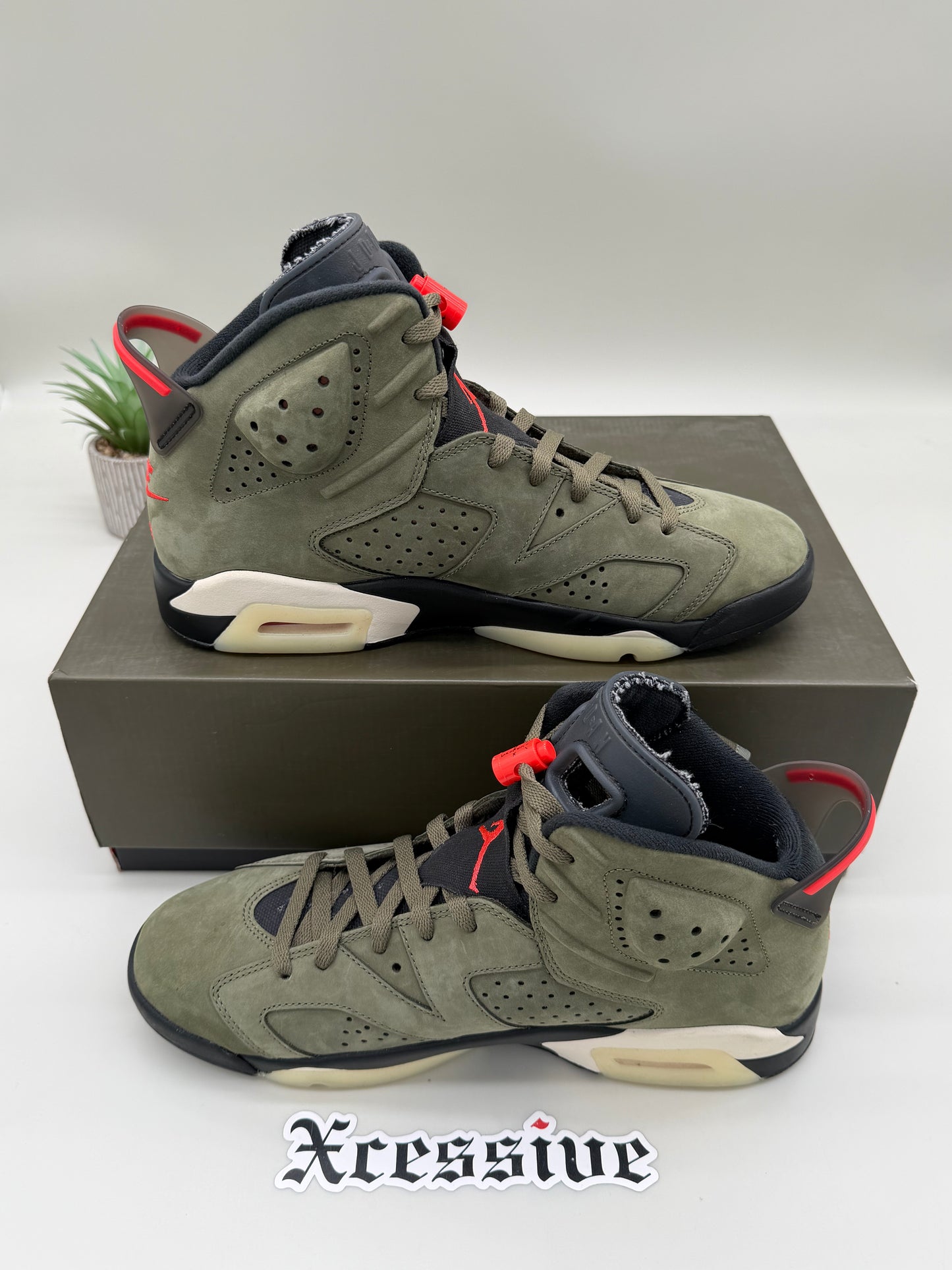 Jordan 6 Travis Scott Olive