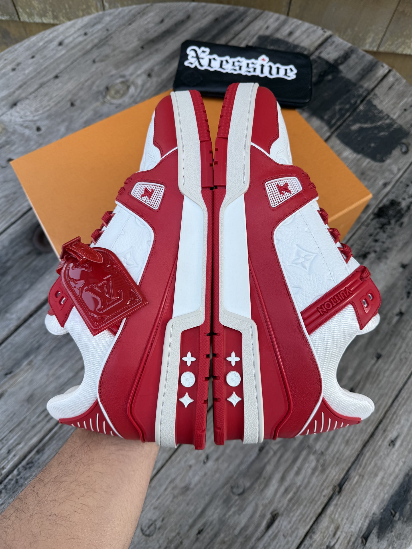 Louis Vuitton Trainer Product (Red)