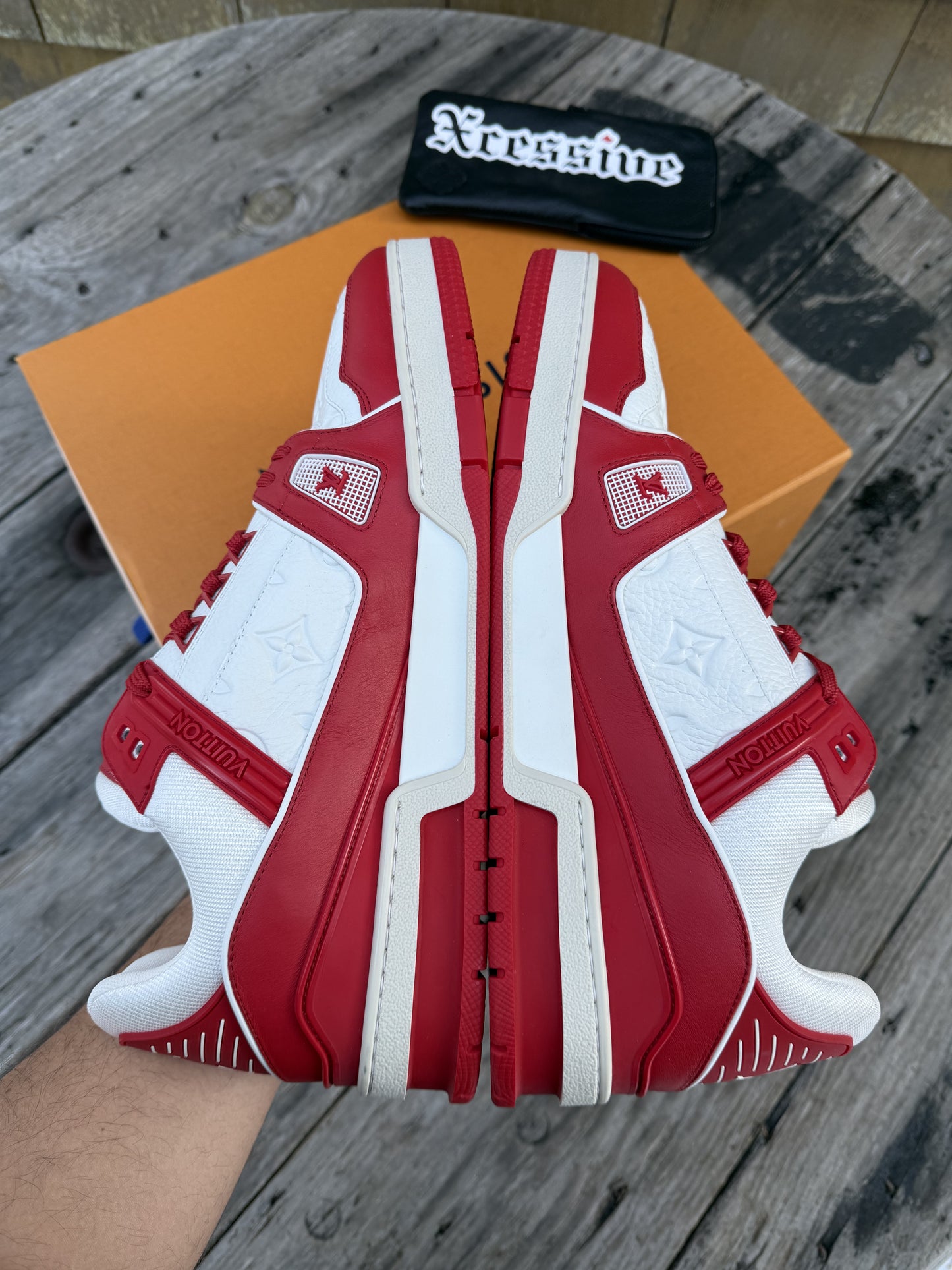 Louis Vuitton Trainer Product (Red)