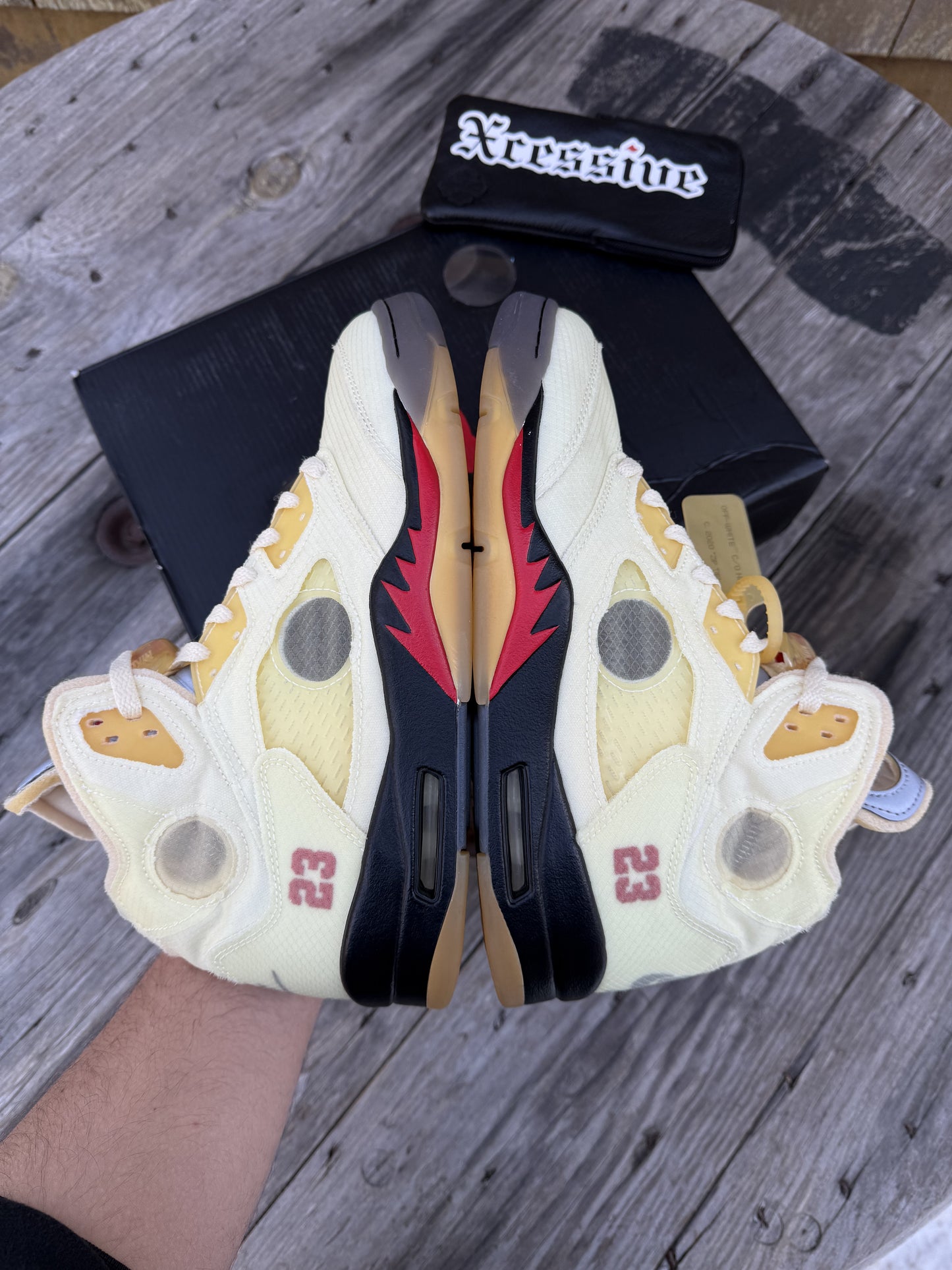 Off-White Jordan 5 Sail