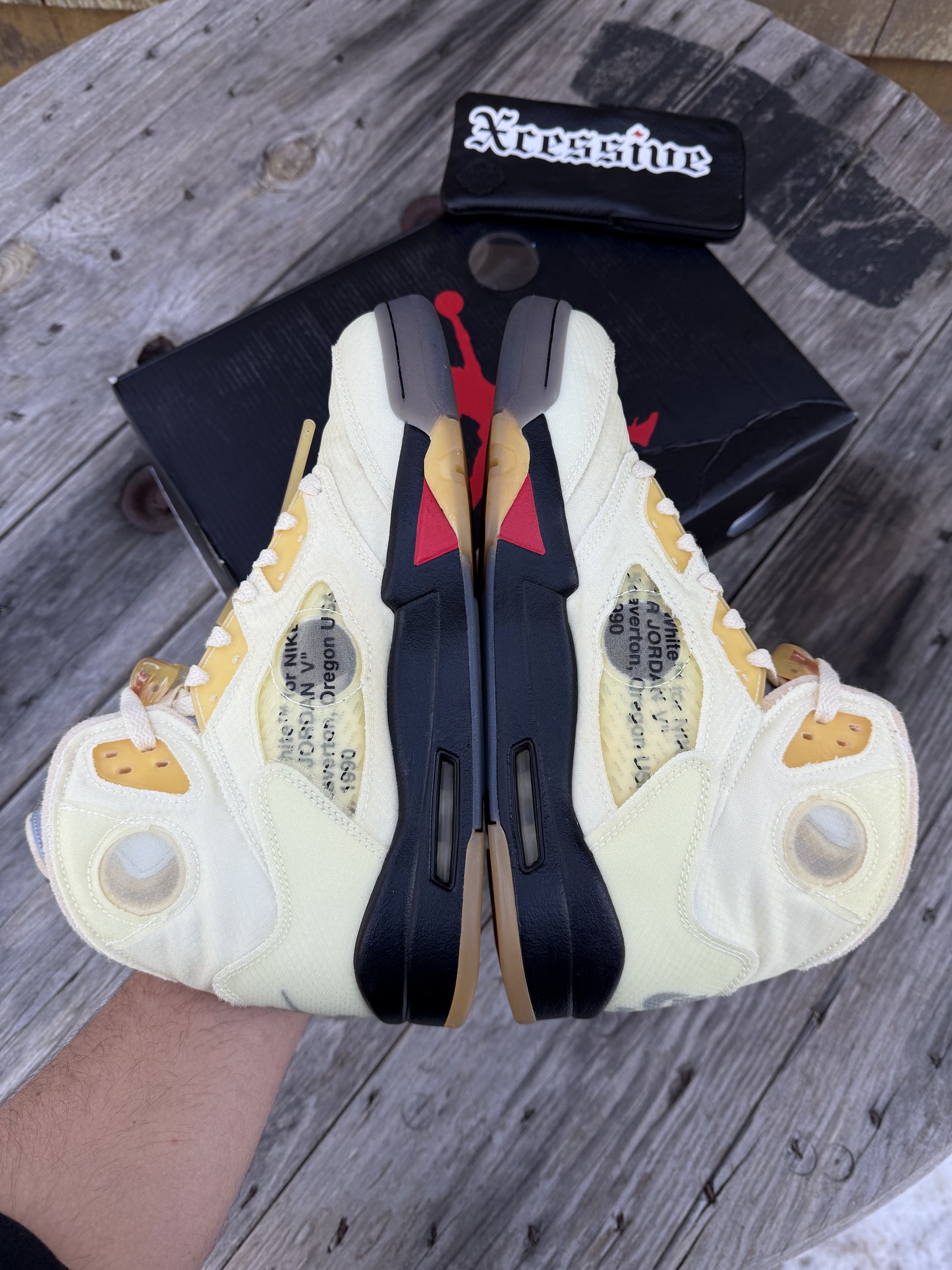 Off-White Jordan 5 Sail