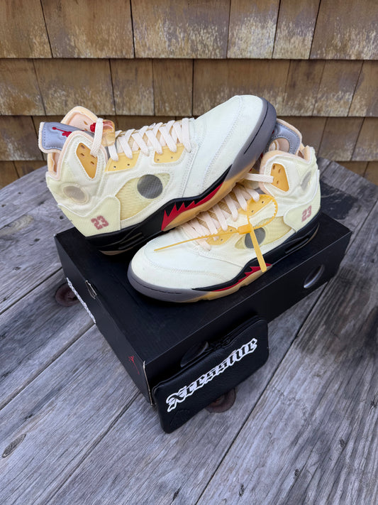 Off-White Jordan 5 Sail