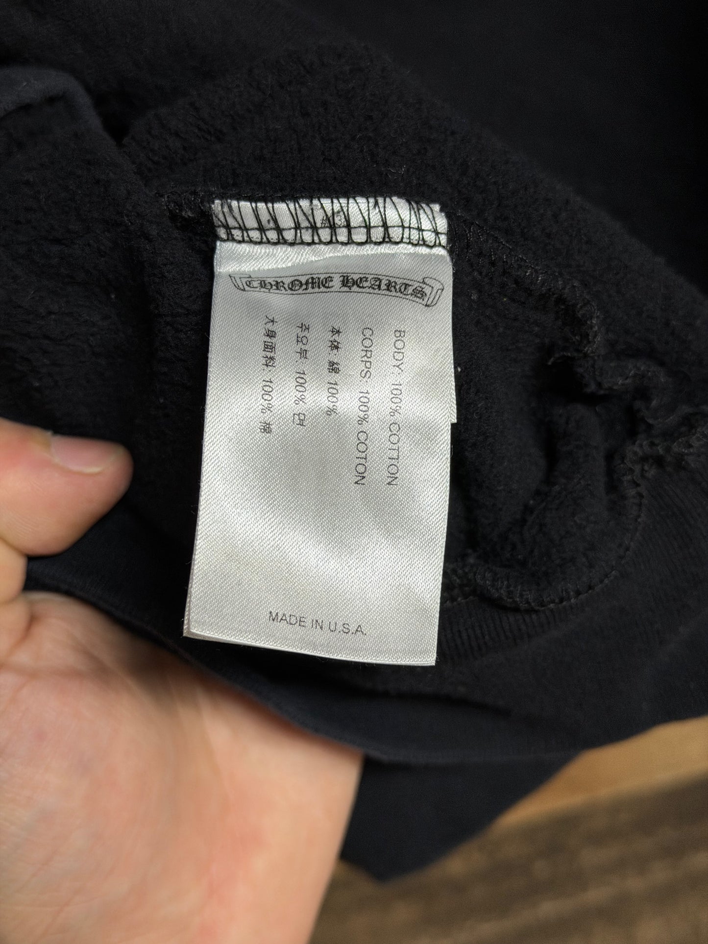 Chrome Hearts Cemetery Spine Hoodie