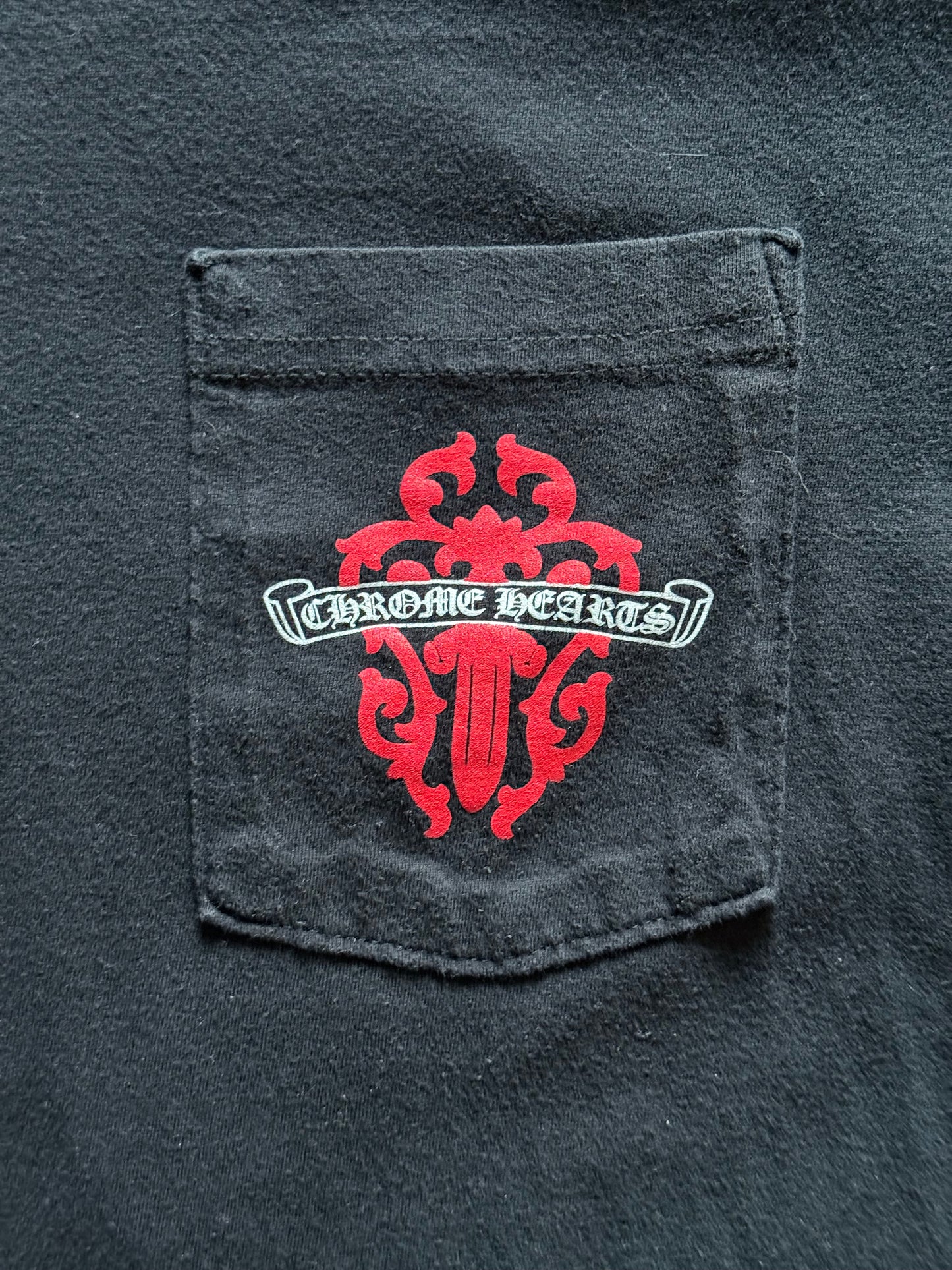 Chrome Hearts Red Dagger Tee