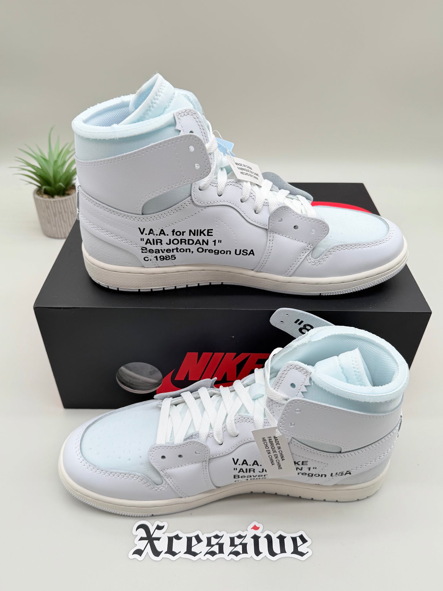 Jordan 1 Virgil Abloh Archive Alaska