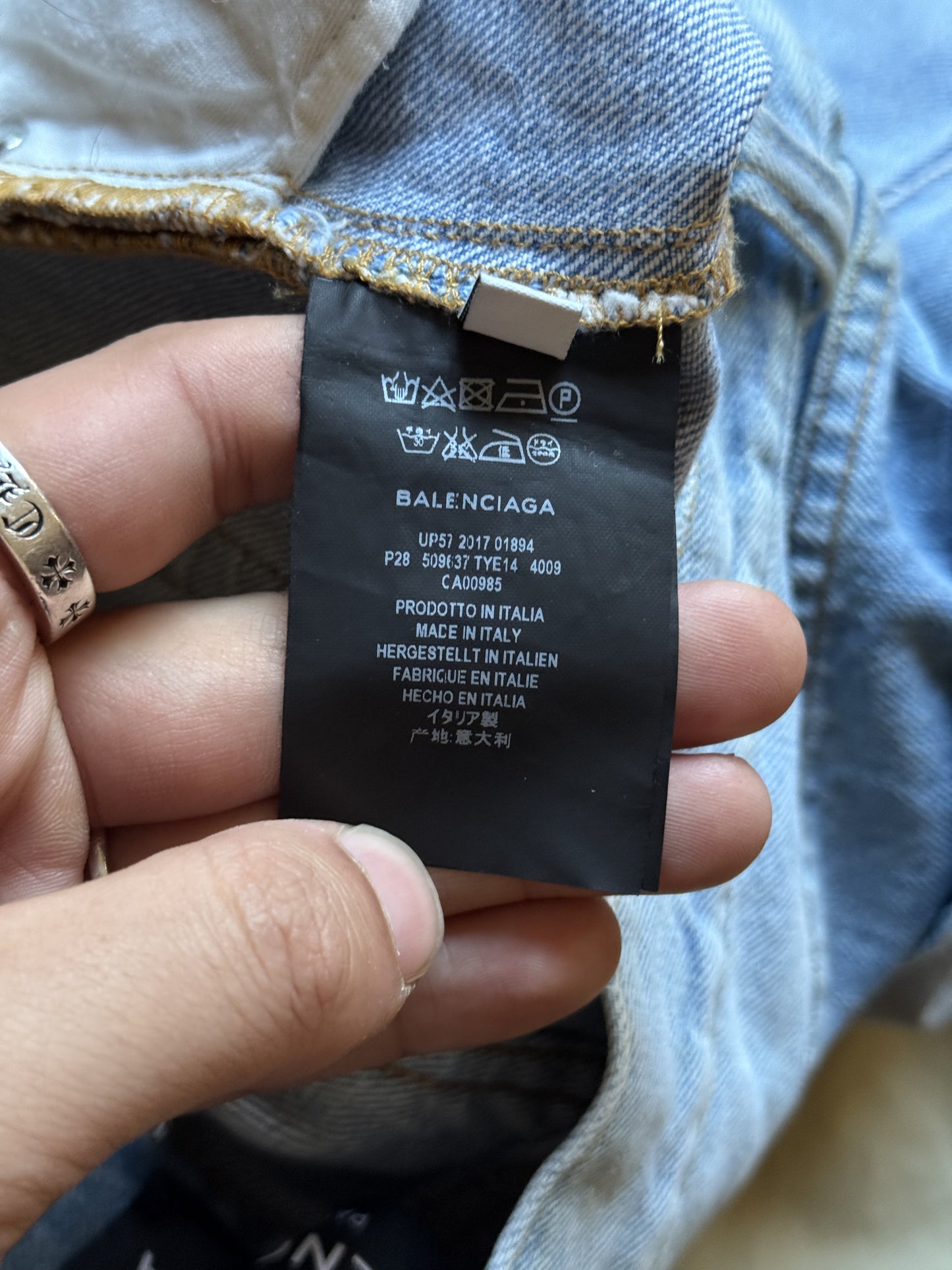 Balenciaga Convertible Jeans