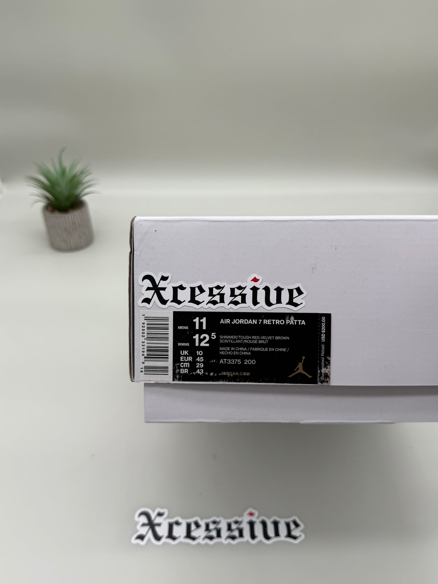 Jordan 7 Patta Shimmer