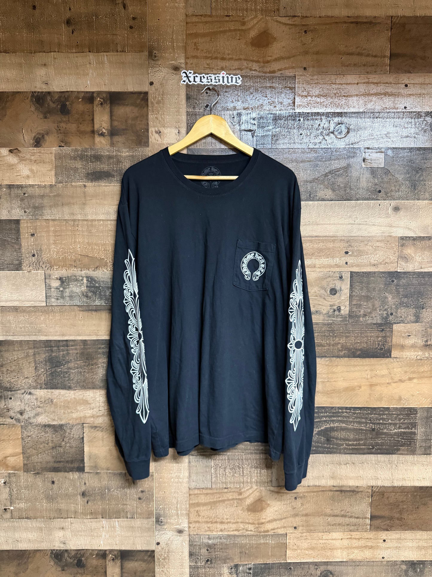 Chrome Hearts Horseshoe Floral Longsleeve