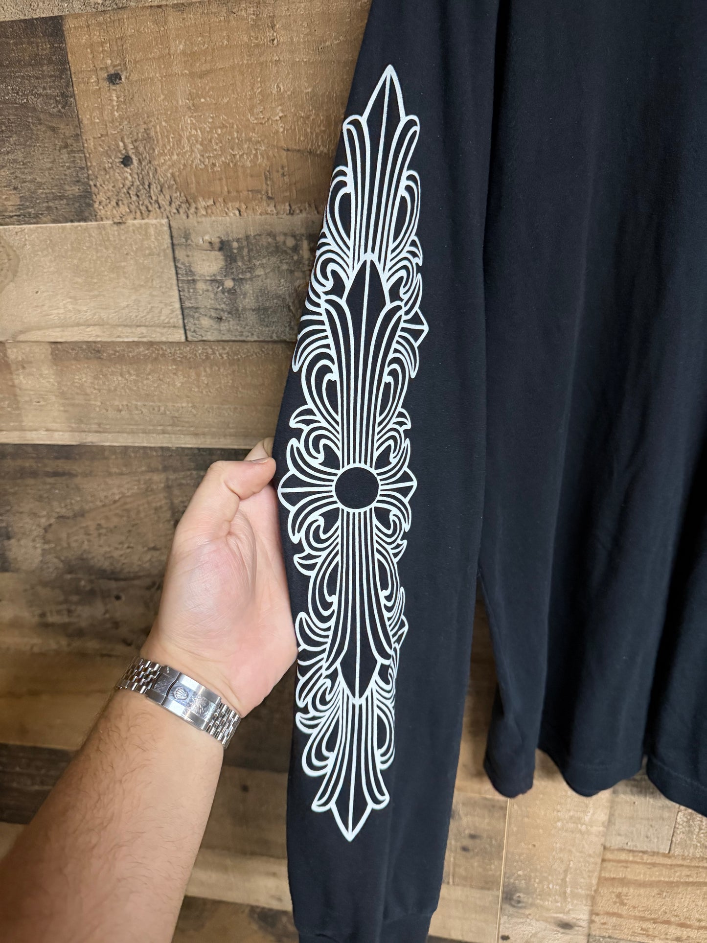 Chrome Hearts Horseshoe Floral Longsleeve