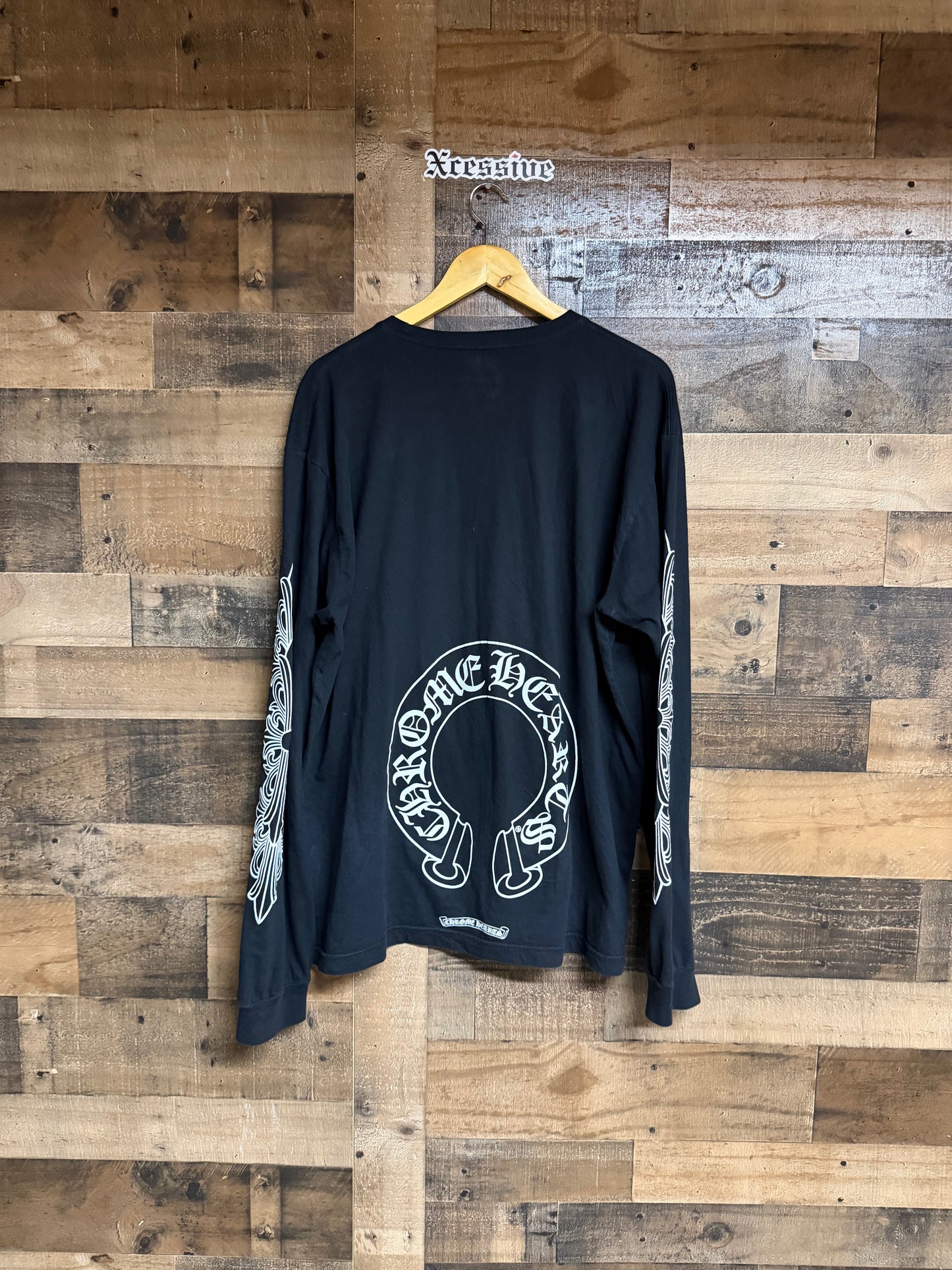 Chrome Hearts Horseshoe Floral Longsleeve