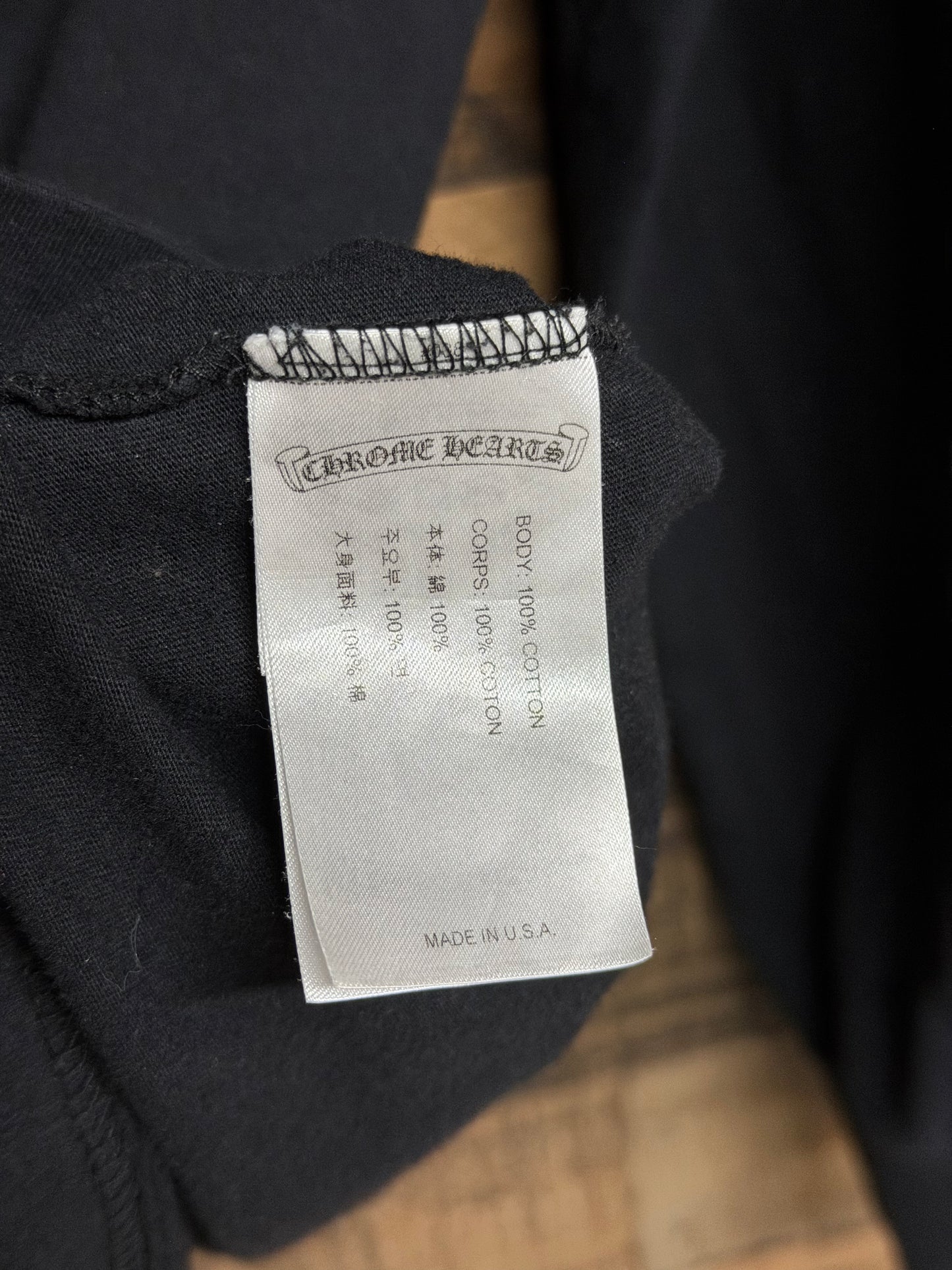 Chrome Hearts Horseshoe Floral Longsleeve