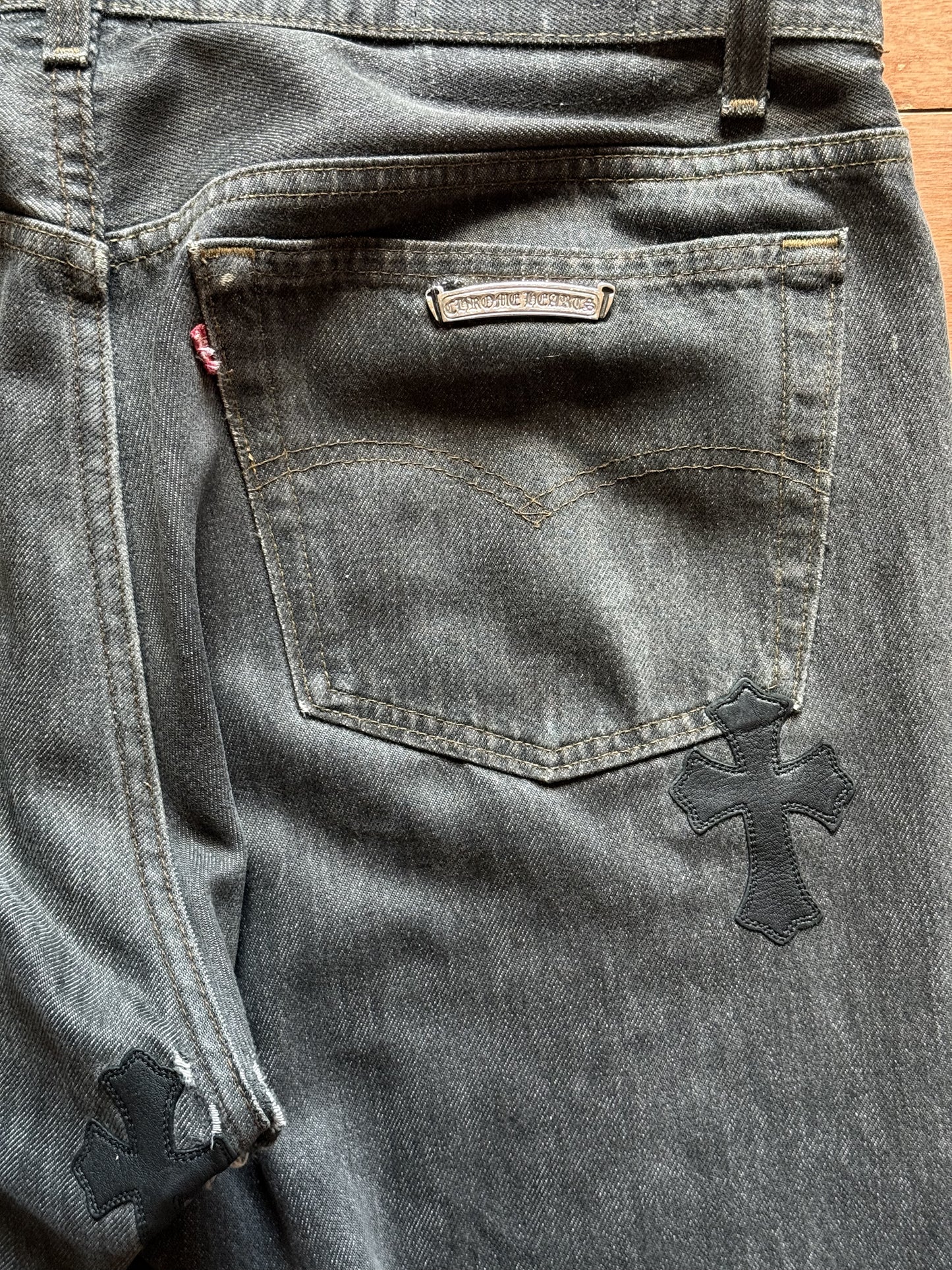 Chrome Hearts x Gallery Dept. Cross Patch Levi's