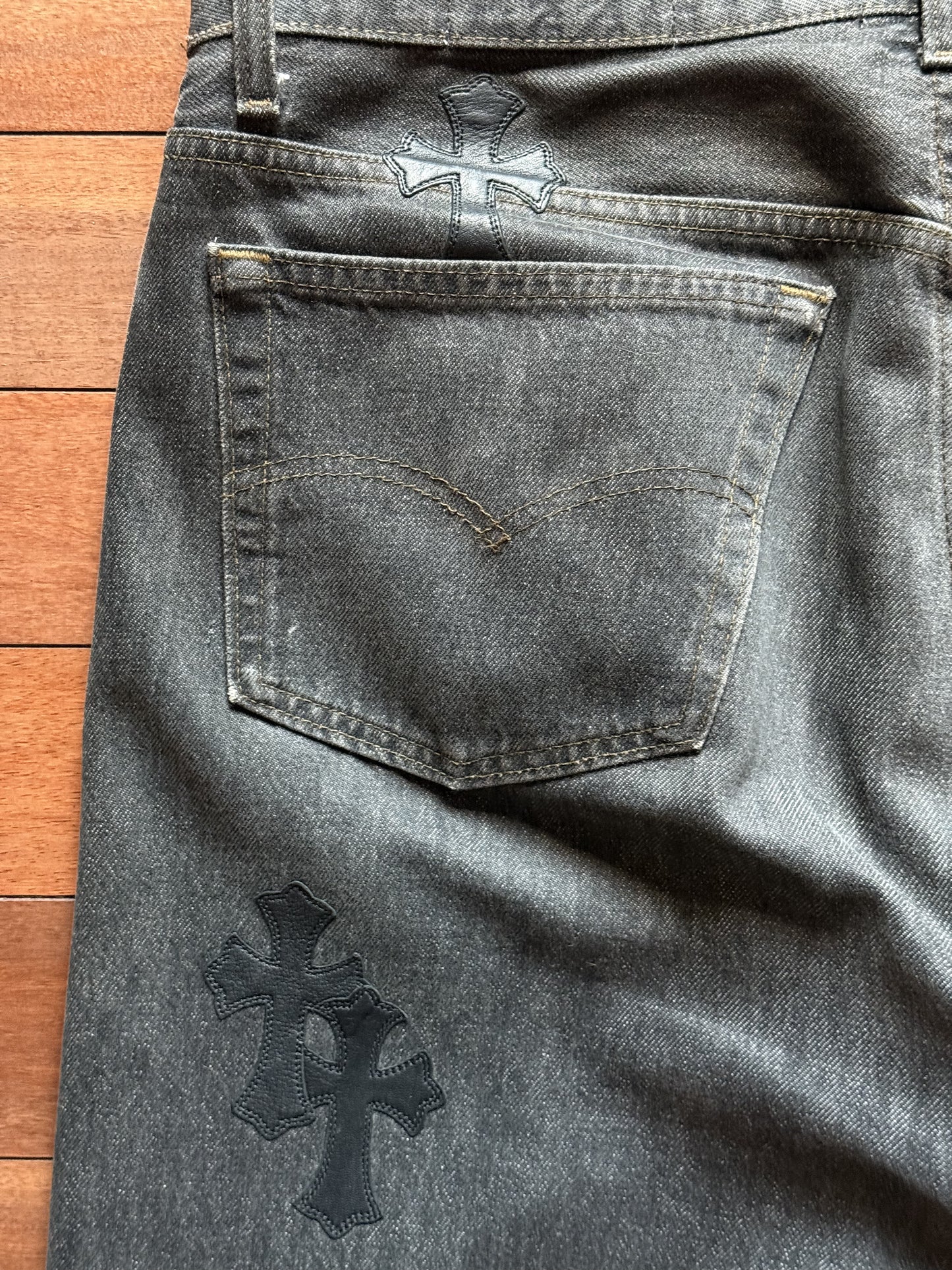 Chrome Hearts x Gallery Dept. Cross Patch Levi's