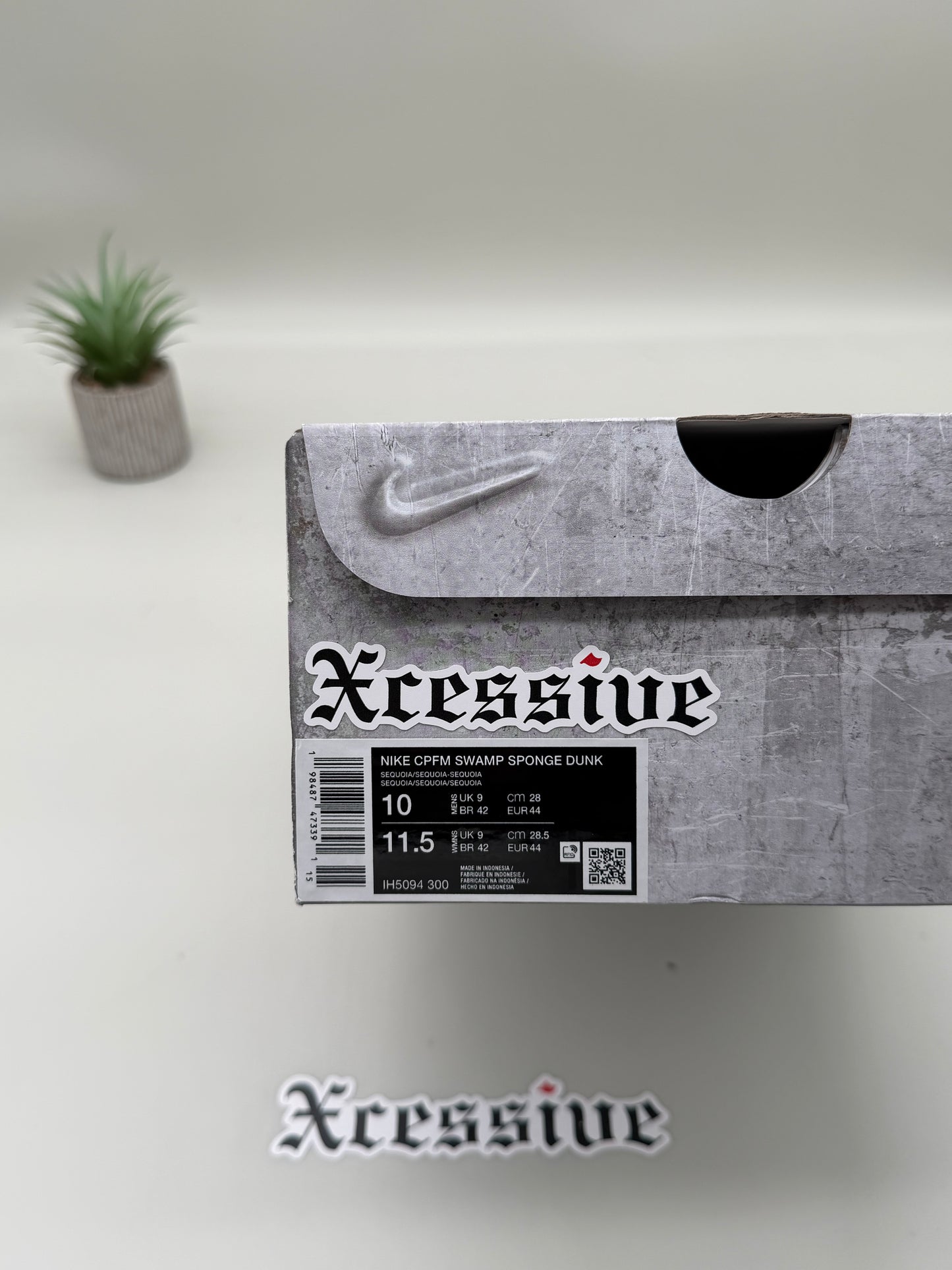 Nike Dunk Low CPFM Swamp Sponge Sequoia