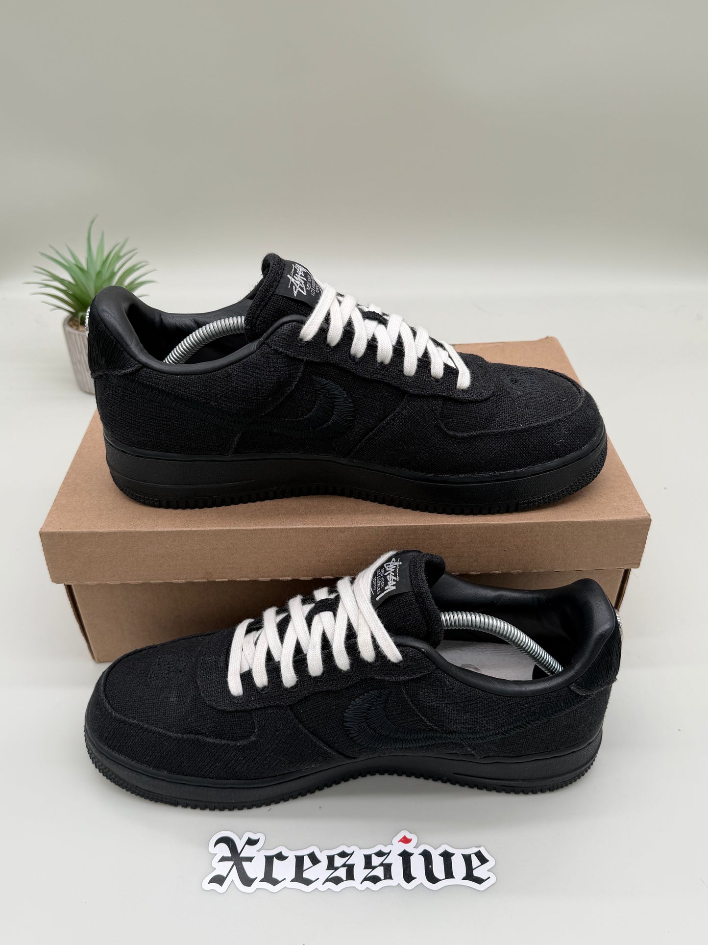 Nike Air Force 1 Stussy Black