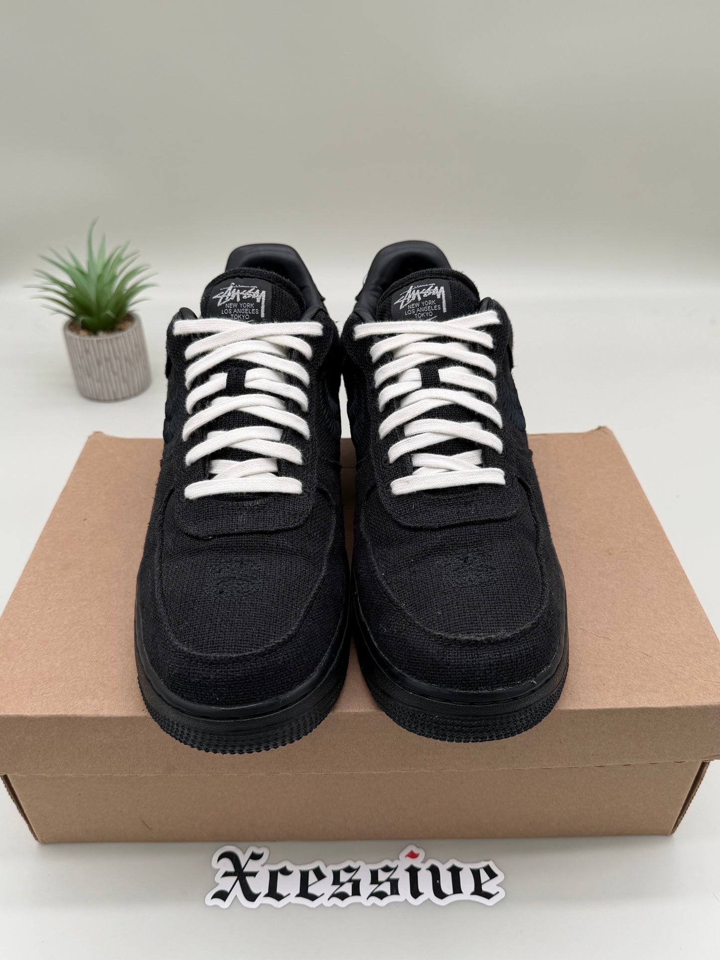 Nike Air Force 1 Stussy Black