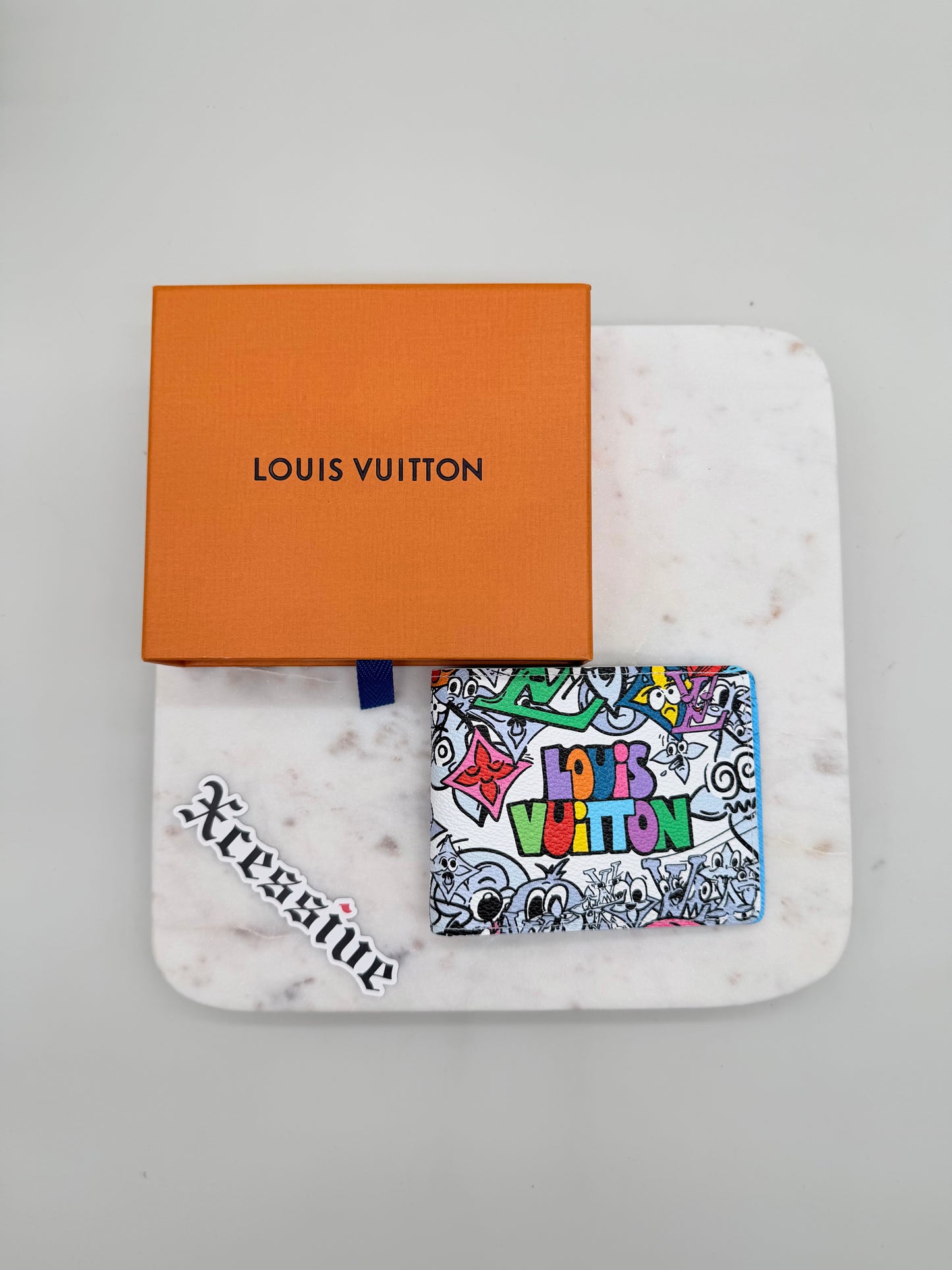 Louis Vuitton SS23 Virgil Abloh Comics Multiple Wallet