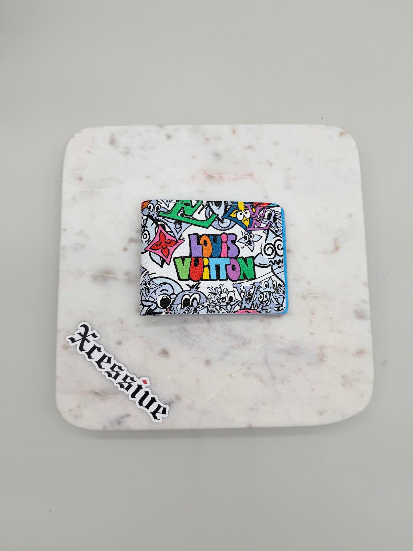 Louis Vuitton SS23 Virgil Abloh Comics Multiple Wallet