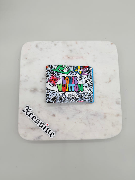 Louis Vuitton SS23 Virgil Abloh Comics Multiple Wallet