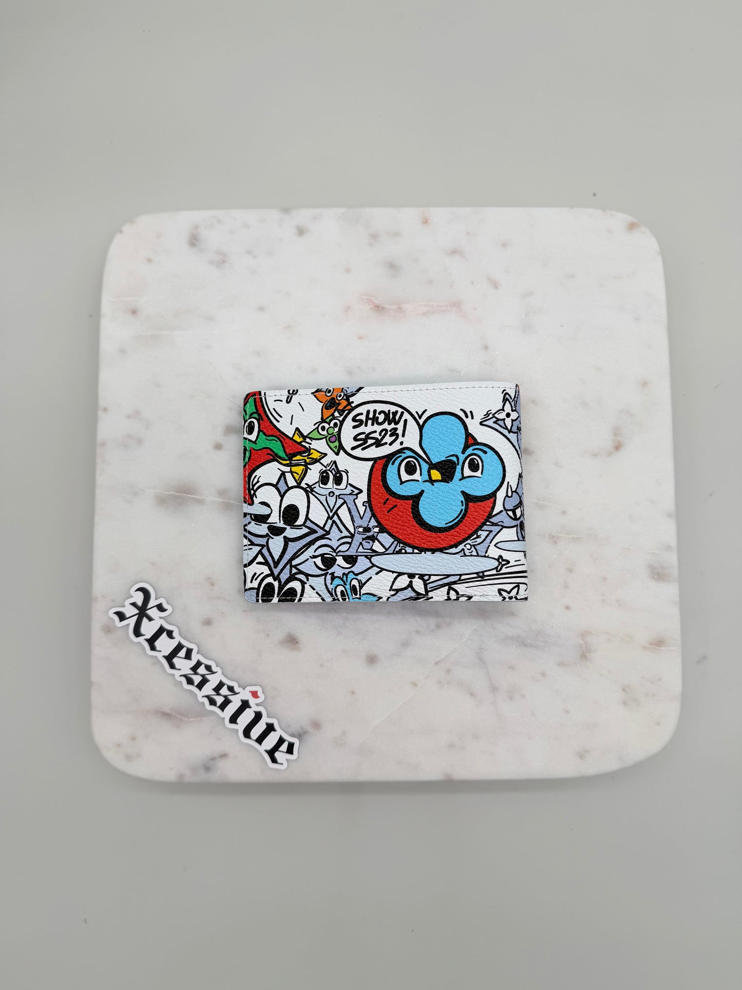Louis Vuitton SS23 Virgil Abloh Comics Multiple Wallet