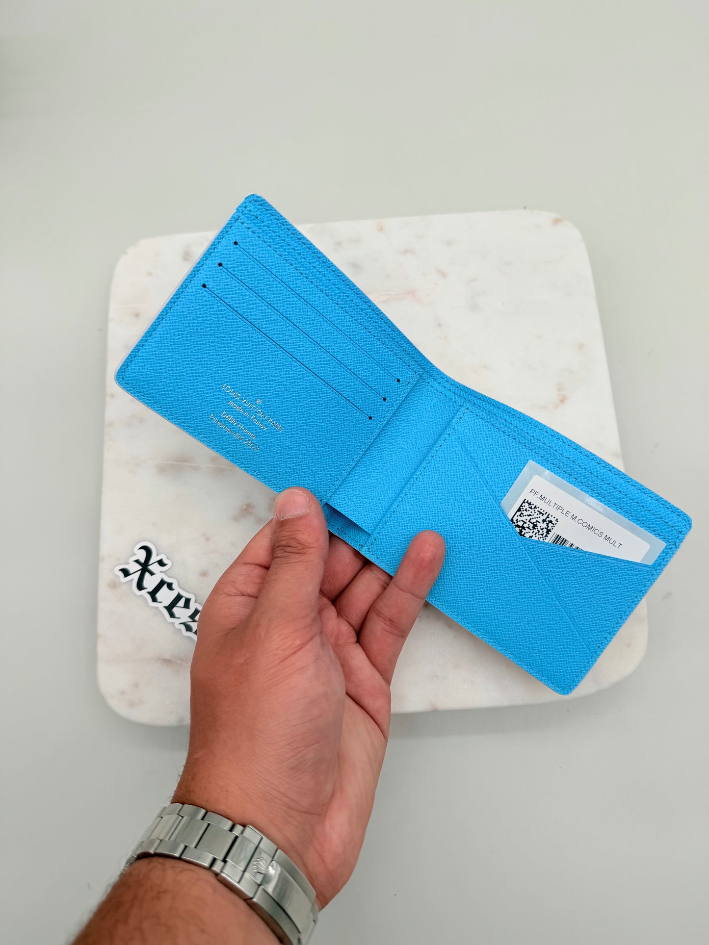Louis Vuitton SS23 Virgil Abloh Comics Multiple Wallet
