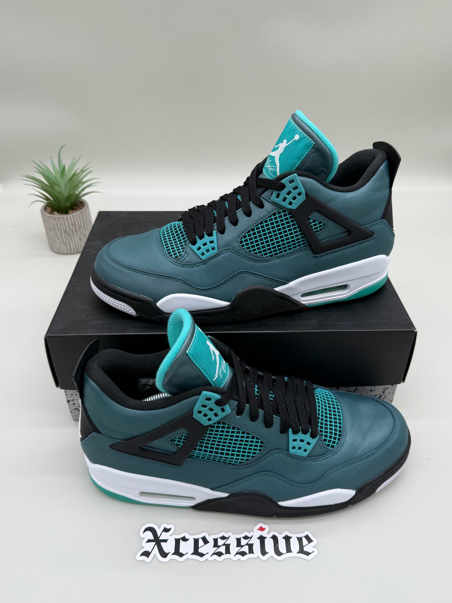 Jordan 4 Teal