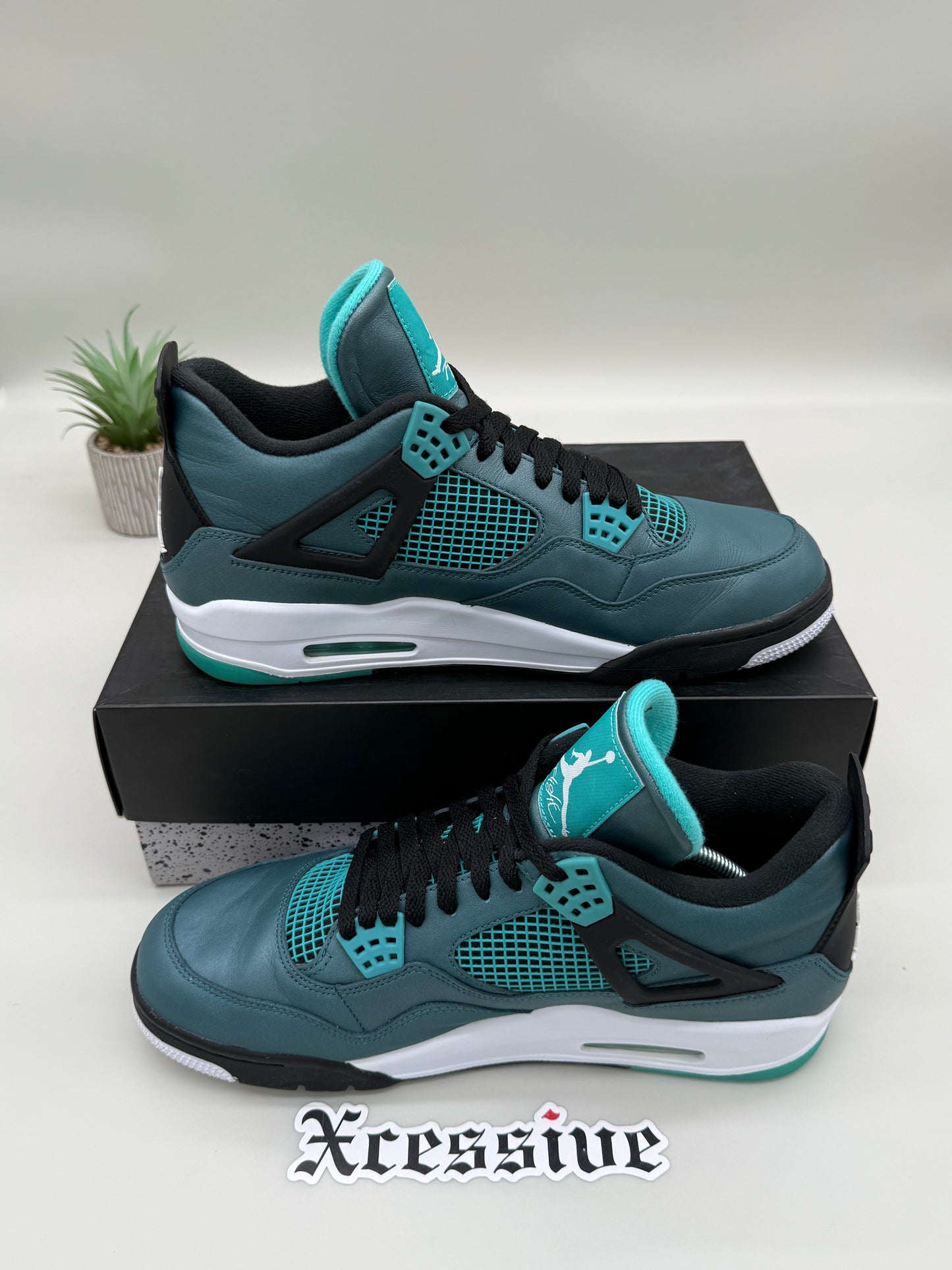 Jordan 4 Teal