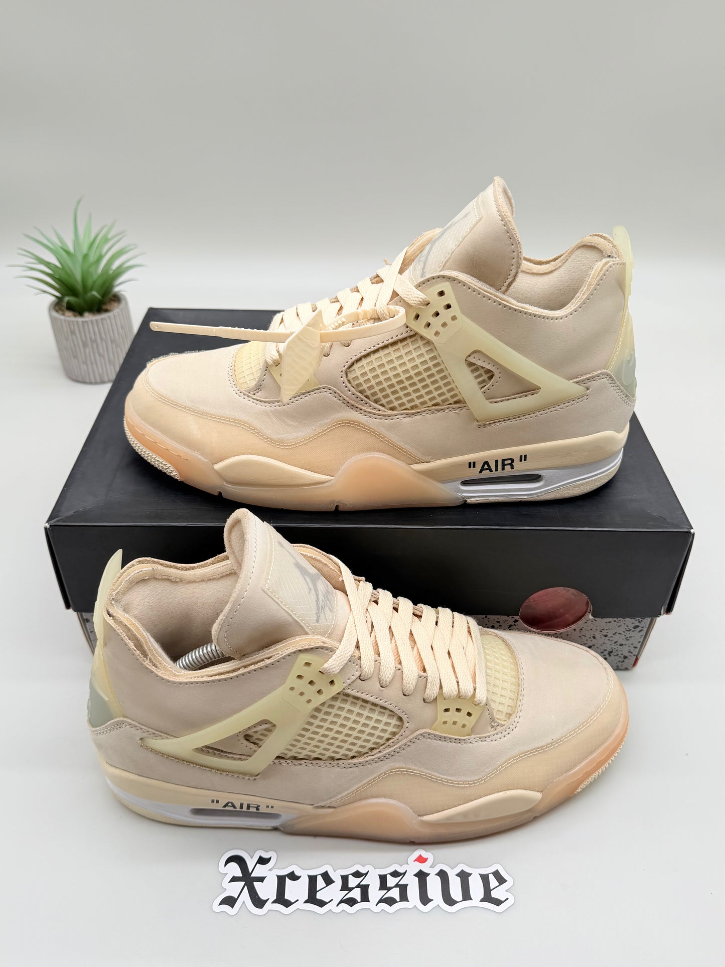 Off-White Jordan 4 Sail