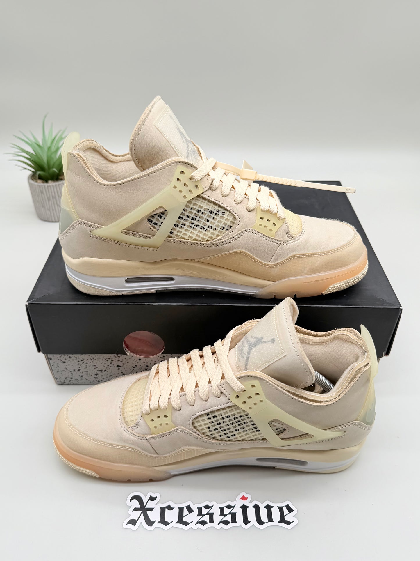 Off-White Jordan 4 Sail