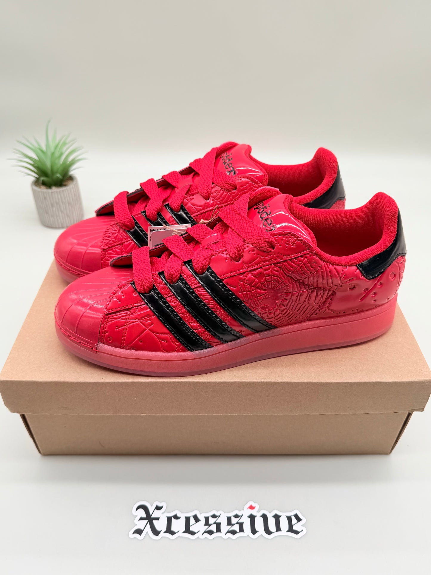 Adidas Superstar Sp5der Red Black
