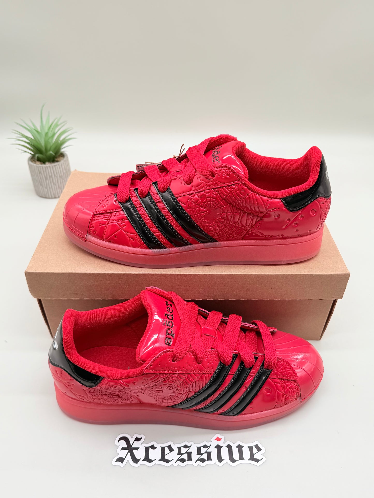 Adidas Superstar Sp5der Red Black