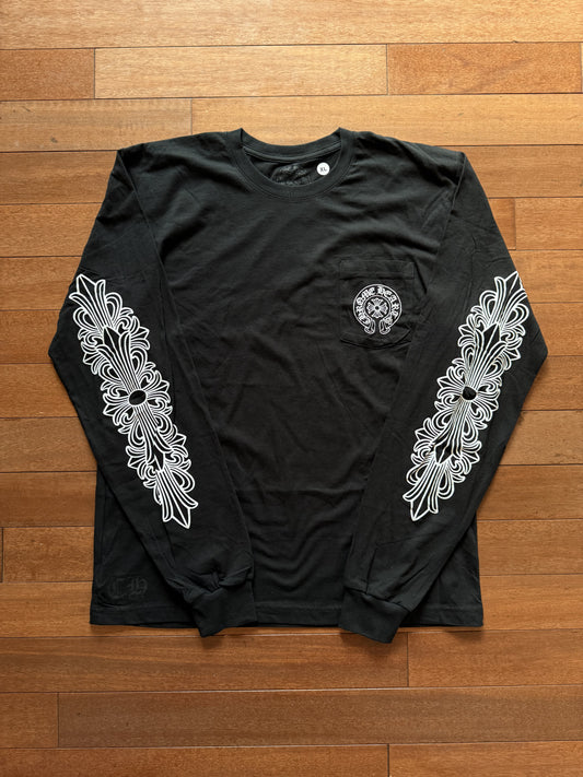 Chrome Hearts Miami Exclusive Floral L/S Tee