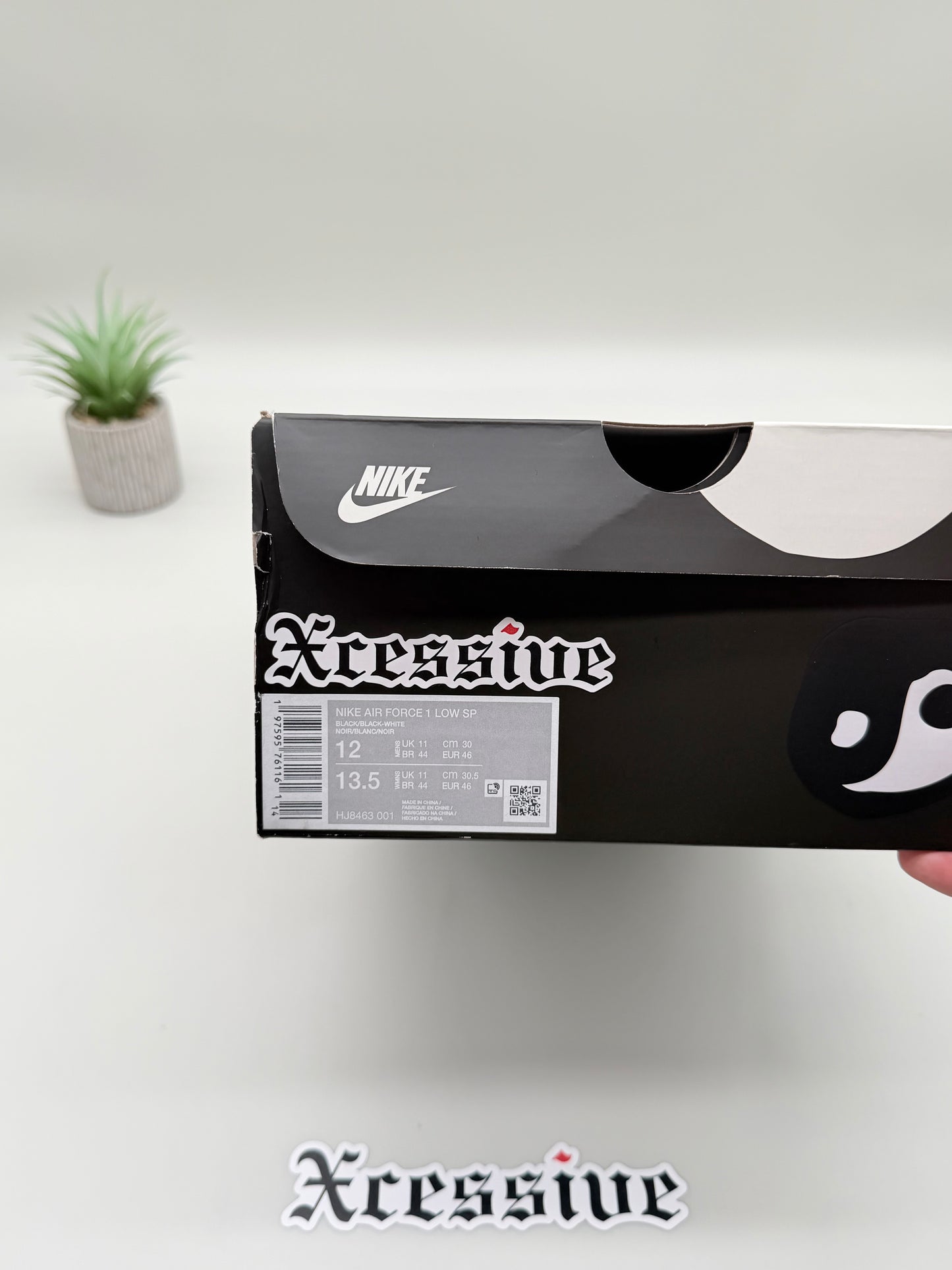 Nike Air Force 1 CPFM Black