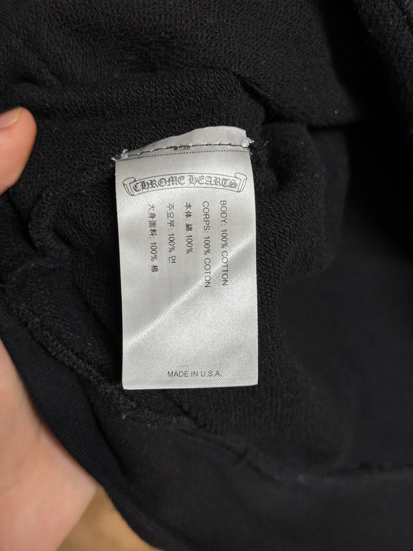 Chrome Hearts Matty Boy Stay Fast Hoodie