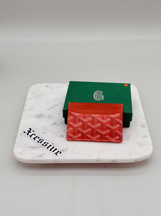 Goyard Saint Sulpice Orange Cardholder